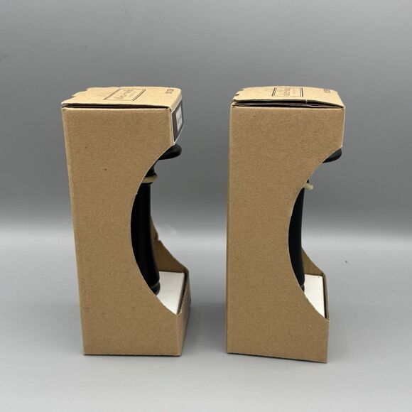 Pair Allen + Roth Wood Black Holdback  #301356 Home Decor Curtain Holder Tieback - Picture 3 of 10